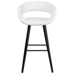Merrick Lane Wood Ultramodern Bar Counter Stool With Upholstered Seat 17 Merrick Lane Wood Ultramodern Bar Counter Stool With Upholstered Seat -Baxton Studio Store GUEST 4ee0e9ee eeac 4416 b977 4511489327c5