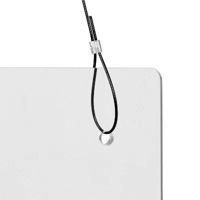 Flash Furniture Suspended Register Shield / Sneeze Guard - Mounting Or Hanging Hardware Included 7 Flash Furniture Suspended Register Shield / Sneeze Guard - Mounting Or Hanging Hardware Included - Image 7