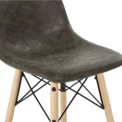 26" Allen Counter Height Barstool Dark Gray - OSP Home Furnishings -Baxton Studio Store GUEST 507604d1 46d1 4ebc 9925 ef211ba6cde5