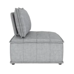 Sybil Modular Chair Gray Linen - Room & Joy -Baxton Studio Store GUEST 562c319b 97d5 48dc 8d63 96f3a04c8627