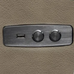 Seymour Top Grain Leather Power Reclining Loveseat Beige - Abbyson Living -Baxton Studio Store GUEST 56300d5f 3d53 4be9 852a 86295e0582a7