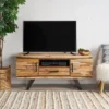 Antwerp Boho TV Stand For TVs Up To 53" Tan - Christopher Knight Home