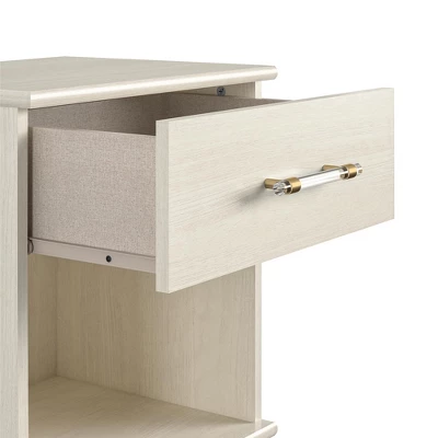 Little Seeds Monarch Hill Clementine Nightstand, White 4 Little Seeds Monarch Hill Clementine Nightstand, White - Image 4
