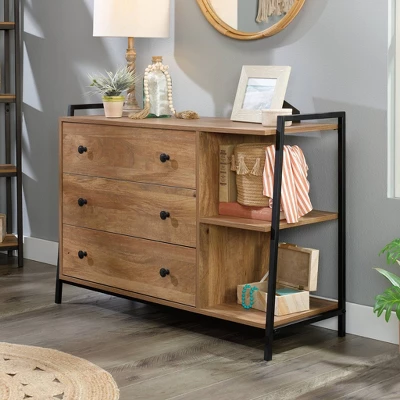 North Avenue 3 Drawer Horizontal Chest Sindoori Mango - Sauder 1 North Avenue 3 Drawer Horizontal Chest Sindoori Mango - Sauder