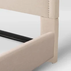 Florence Fabric Bed Frame - CorLiving -Baxton Studio Store GUEST 57d60b80 2243 4799 a48e 20f67a6ff2f9