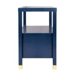 Hooper Accent Side Table Navy Blue - East At Main 11 Hooper Accent Side Table Navy Blue - East At Main -Baxton Studio Store GUEST 584fc201 44d5 4ebe 8ec4 d35ca9882149