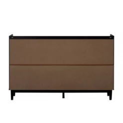 Mid-Century Modern Solid Wood 9 Drawer Horizontal Dresser - Saracina Home -Baxton Studio Store GUEST 58f47786 9ccd 4e62 a4b1 1118bae6ff2d