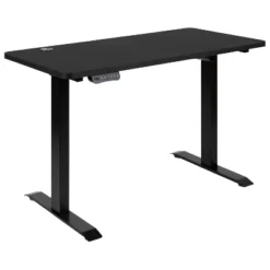 Emma And Oliver 48" Wide Black Electric Adjustable Standing Desk & Black Swivel Office Chair 14 Emma And Oliver 48" Wide Black Electric Adjustable Standing Desk & Black Swivel Office Chair -Baxton Studio Store GUEST 5a819894 2715 4d40 986b b37dae6145e0