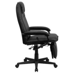 Emma And Oliver High Back Black LeatherSoft Executive Reclining Ergonomic Office Chair With Arms -Baxton Studio Store GUEST 5b17c7d7 fd68 4bbb 80d3 6ed3c281b600
