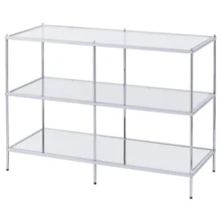 Benton Glam Mirrored Console Table - Chrome - Aiden Lane -Baxton Studio Store GUEST 5c2f298f 77d6 4fe7 a812 4141f6e4f0a9