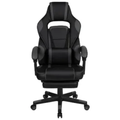 Flash Furniture X40 Gaming Chair Racing Ergonomic Computer Chair With Fully Reclining Back/Arms, Slide-Out Footrest, Massaging Lumbar -Baxton Studio Store GUEST 5e9354b7 f084 4e64 8e62 cb854c1bf32c