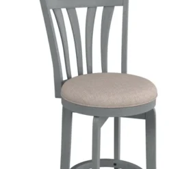 25.75" Savana Swivel Counter Height Barstool Blue (Wirebrush)/Cream - Hillsdale Furniture -Baxton Studio Store GUEST 5ee91ac2 da1e 4cbe b581 6a7e4a93beac