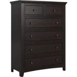 Cory 5 Drawer Wood Modular Storage Chest - Inspire Q -Baxton Studio Store GUEST 608b49a0 5396 4cdd 89d2 e5ffb7305070