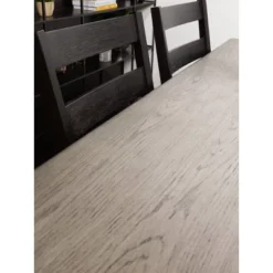 Pearce 6Pc Wood Dining Set With Chairs And Bench Gray/Espresso - Abbyson Living -Baxton Studio Store GUEST 60db7c7c 3431 4065 8b12 a16d710b6806