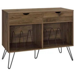 Concord Turntable Stand With Drawers - Novogratz -Baxton Studio Store GUEST 6104885b 81bf 41ee 8f42 8bcfd3d80e26