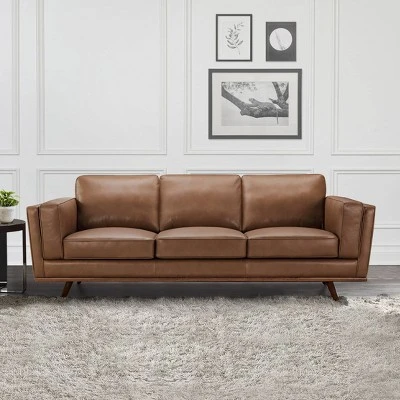 Taverly Leather Sofa - Abbyson Living 1 Taverly Leather Sofa - Abbyson Living