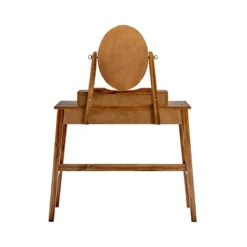 Lorna Vanity Set Walnut - Linon -Baxton Studio Store GUEST 63b9facf c25b 4cf2 9f96 309221ffb964