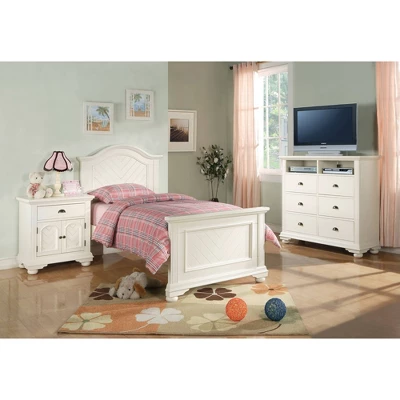 5pc Full Addison Panel Bedroom Set Dove White - Picket House Furnishings 9 5pc Full Addison Panel Bedroom Set Dove White - Picket House Furnishings - Image 9