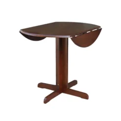 Set Of 3 36" Dual Table With 2 San Remo Chairs Dining Sets Brown - International Concepts 9 Set Of 3 36" Dual Table With 2 San Remo Chairs Dining Sets Brown - International Concepts -Baxton Studio Store GUEST 64e78849 dc17 4496 a4cc 4904420a76f1