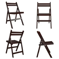 Cosco 2pk XL Wood Slat Back Folding Chairs -Baxton Studio Store GUEST 65138766 1d6c 41bc af5a 561bfb6db837