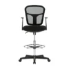 Riviera Drafting Chair - Black