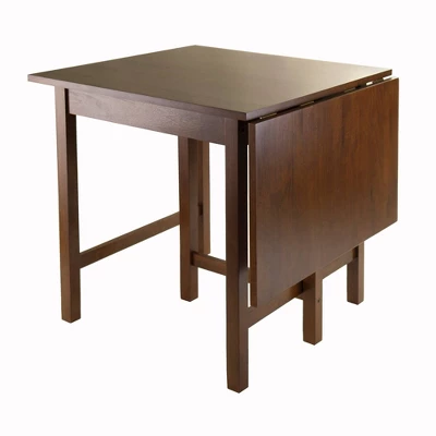 Drop Leaf Dining Table Wood/Toasted Walnut - Winsome 1 Drop Leaf Dining Table Wood/Toasted Walnut - Winsome