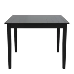 5pc Amber Traditional Height Dining Set Black/Beige - Dorel Living -Baxton Studio Store GUEST 6610cf4e 546f 4edf ad49 5014a3f9b2c4