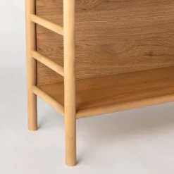 72" Holladay Curved Wooden Bookcase - Threshold™ Designed With Studio McGee -Baxton Studio Store GUEST 68f47188 5121 4717 ac39 f4ceeabd4e01