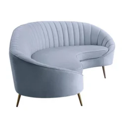 103" Ballard Sofa Light Gray Velvet - Acme Furniture -Baxton Studio Store GUEST 695766e6 8126 4099 936e b81b92a69d8b