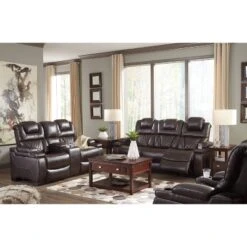 Warnerton Power Recliner Loveseat With Console And Adjustable Headrest Chocolate - Signature Design By Ashley -Baxton Studio Store GUEST 69606134 e2cf 495a bfdd 996fd80756bf
