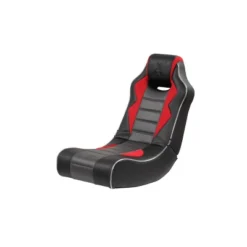 Flash Neo Fiber LED Wired Audio Floor Rocker Gaming Chair Red/Black - X Rocker -Baxton Studio Store GUEST 69f6efc1 64e2 4a10 abdd 2b8023b66508