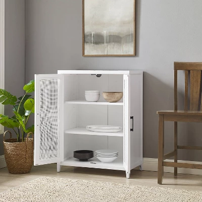 Milo Stackable Storage Pantry White - Crosley 6 Milo Stackable Storage Pantry White - Crosley - Image 6