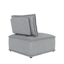 Sybil Modular Chair Gray Linen - Room & Joy -Baxton Studio Store GUEST 6a68de93 60b2 4555 b465 19730fa13977