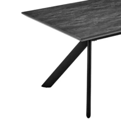 63" Rectangular Margot Top Finish Dining Table - Armen Living -Baxton Studio Store GUEST 6c5d6102 ee81 4c9c b474 97d99a28ff0c