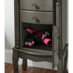 Sedalia Jewelry Armoire Gray - Powell Company -Baxton Studio Store GUEST 6e142337 ae35 4300 b842 036b6b17f1b3