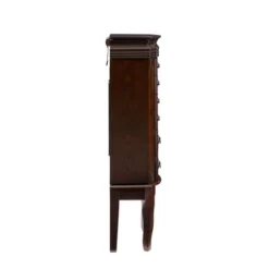 Verona Italian Influenced Jewelry Armoire Espresso - Powell Company -Baxton Studio Store GUEST 6e988ae6 0aad 456d 8437 7bd5d581e13d