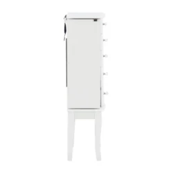 Makenzie Jewelry Armoire White - Powell Company -Baxton Studio Store GUEST 7193dc7e 8b7b 482a 9bba 670eca807e2f
