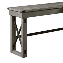 67" Talmar Writing Desk Weathered Gray Finish - Acme Furniture -Baxton Studio Store GUEST 71c5e41e c915 4298 aaf5 ca3e0393aa19