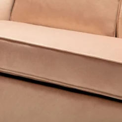 Eldoria Sofa Loveseat With Gold Stainless Leg | Karat Home -Baxton Studio Store GUEST 71def182 c37c 4ebb 8ec3 ae3c8f976072