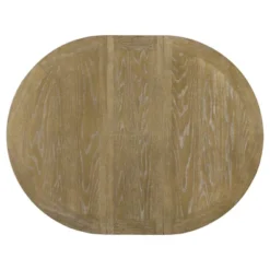 5 PCS Extendable Wood Dining Table Set With Round Table And 4 Upholstered Chairs-ModernLuxe -Baxton Studio Store GUEST 71f4d00a cb6f 40bd aa59 bbd6d06cbec7