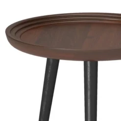 Joellla Round Side Table Cognac - WyndenHall -Baxton Studio Store GUEST 72427860 b598 4aa8 9362 29e485c01391