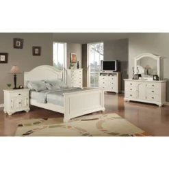 6pc Queen Addison Panel Bedroom Set Dove White - Picket House Furnishings -Baxton Studio Store GUEST 735c92b5 90a1 4ee7 8b53 d899a471f51b
