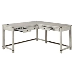 Baton Rouge L Shaped Desk - OSP Home Furnishings -Baxton Studio Store GUEST 772c744f 89e9 4ec1 9363 a6ba46773520