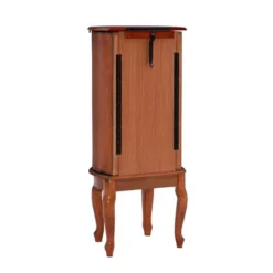 Raine Jewelry Armoire Cherry - Powell Company -Baxton Studio Store GUEST 772e4b48 8b82 47f0 adbf bc4ac6160376