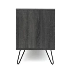 Dorrin Mid Century Wooden TV Stand For TVs Up To 60" Sonoma Gray Oak Brown - Christopher Knight Home -Baxton Studio Store GUEST 77ecaf12 3f74 49a1 be1c 5ed4b1dbc039