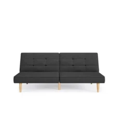 Bowie Upholstered Futon - Room & Joy -Baxton Studio Store GUEST 780095ff bfe5 4a48 b42e 4c687595caa1