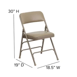 Emma And Oliver 2 Pack Home & Office Portable Party Events Padded Metal Folding Chair -Baxton Studio Store GUEST 7b59760f 1123 47aa 92c6 fcb6fa1c2751
