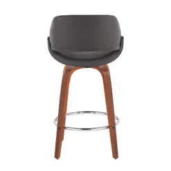 Set Of 2 Fabrico Height Barstools - LumiSource -Baxton Studio Store GUEST 7e8fe876 d83a 423f a500 41e1cd35a6d8
