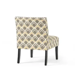 Saloon Fabric Print Accent Chair - Christopher Knight Home -Baxton Studio Store GUEST 80020138 bc7c 4008 b688 097311d57cc0