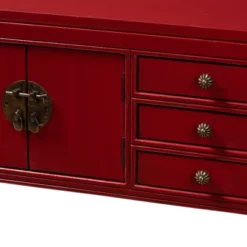 Melodie 6 Drawer Console Table Red - Baxton Studio 12 Melodie 6 Drawer Console Table Red - Baxton Studio -Baxton Studio Store GUEST 81896fdd 1456 4453 9a79 f114d3b59a35